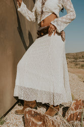 Brynn Lace Maxi Skirt