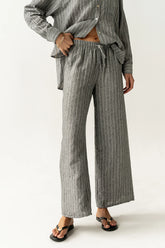 Conner Wide Leg Pants in Black