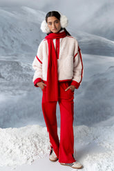 Astrid Track Pants in Red FINAL SALE