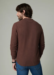 DWIGHT DOUBLE FACE HENLEY