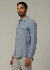 THE REYNOLDS BABY CORD SHIRT