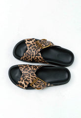 Barb Sandal in Leopard