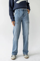 Ariya Straight Leg Jeans