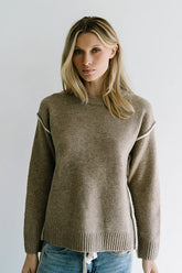Brea Contrast Sweater FINAL SALE
