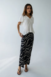 Ariel Abstract Maxi Skirt