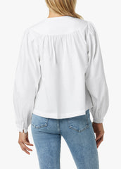 THE SUZIE POP OVER BLOUSE