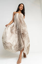 Brandie Accordion Maxi Dress