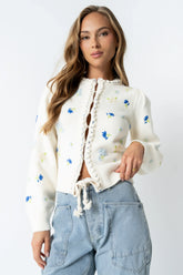 Brady Embroidered Sweater