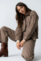 Carla Striped Utility Jacket FINAL SALE