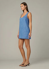 THE SCOOP NECK MINI DRESS