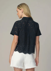 THE EYELET SHORT SLEEVE SHIRT