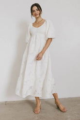 Bethany Maxi Dress in Ivory FINAL SALE