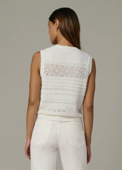 THE FAYE CARDIGAN SWEATER VEST