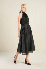 INVITATION TO LOVE WOVEN MIDI DRESS FINAL SALE