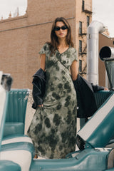 Neo Mesh Maxi Dress