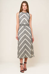 CARLISLE CROCHET MIDI DRESS
