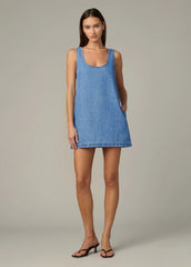 THE SCOOP NECK MINI DRESS