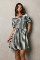 Shailee Smocked Mini Dress FINAL SALE
