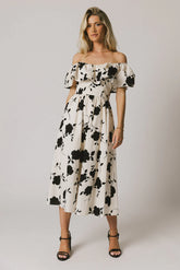 Chaney Floral Midi Dress FINAL SALE