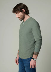 DWIGHT DOUBLE FACE HENLEY