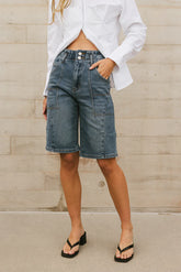 Ashtyn Denim Bermudas FINAL SALE