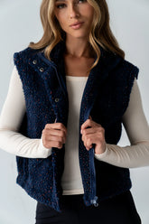 Cozette Sherpa Vest FINAL SALE
