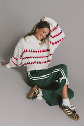 Astrid Track Pants in Green FINAL SALE