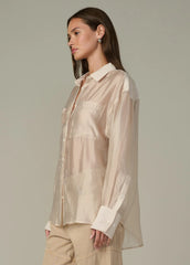 THE ORGANZA BOYFRIEND SHIRT