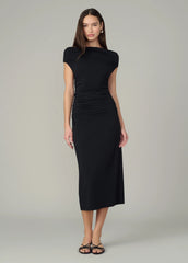 THE MIA DROP WAIST MIDI DRESS
