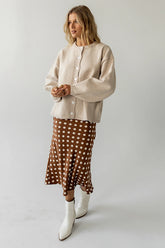 Brooke Polka Dot Midi Skirt FINAL SALE