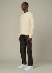 THE ALPACA CABLE SWEATER