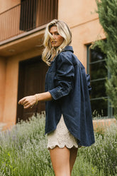Cory Denim Button Up FINAL SALE
