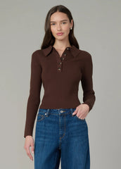 THE LISA POLO SWEATER