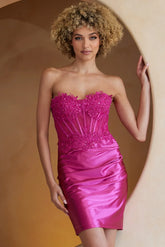 Aurora Mini Dress Pink