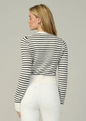 THE POINTELLE DANI CARDIGAN