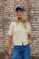 Camila Sweater in Butter Yellow FINAL SALE