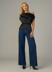 THE ISLA DRAPED BLOUSE
