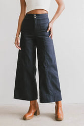 Aspen Wide Leg Pants in Navy FINAL SALE