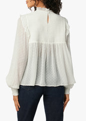 THE HARMONY SMOCKED BLOUSE