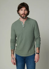 DWIGHT DOUBLE FACE HENLEY