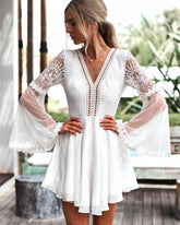 Bethany Dress White