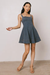 Bennett Denim Mini Dress FINAL SALE