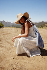 Cade Gingham Maxi Dress FINAL SALE