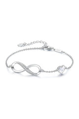 Red Chain Bracelets with Birthstone