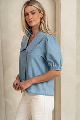 Charlie Denim Button Up FINAL SALE