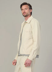 MODERN UTILITARIAN ZIP SHIRT