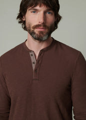 DWIGHT DOUBLE FACE HENLEY