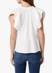 THE ADELYN FLUTTER SLEEVE TOP