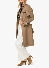 ANDREAS LOOKBOOK X JOES JEANS COCO TRENCH COAT