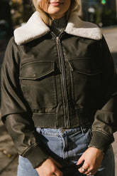 BlankNYC Take Flight Vegan Jacket FINAL SALE